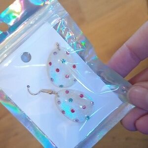 ♥️B Individually $10 Or Bundle 5/$20 Colorful Easter Egg Earrings